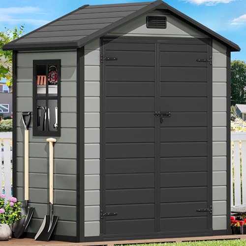 DWVO Outdoor Resin Storage Shed