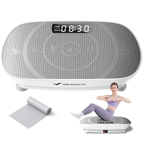 Vibration Plate Exercise Machine Grey