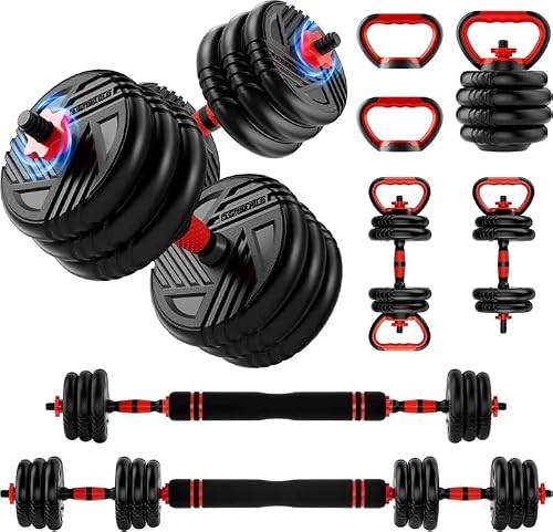 TRAKMAXI Adjustable Dumbbell Set 5-in-1