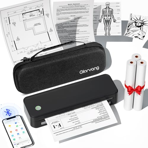 Gloryang Portable Wireless Thermal Printer Kit