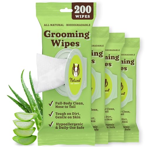 Natural Dog Company Grooming Wipes