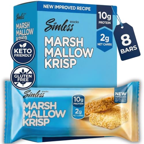 Sinless Snacks Marshmallow Krisp Keto Bars