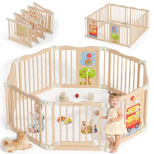 BlueWood Foldable Baby Playpen