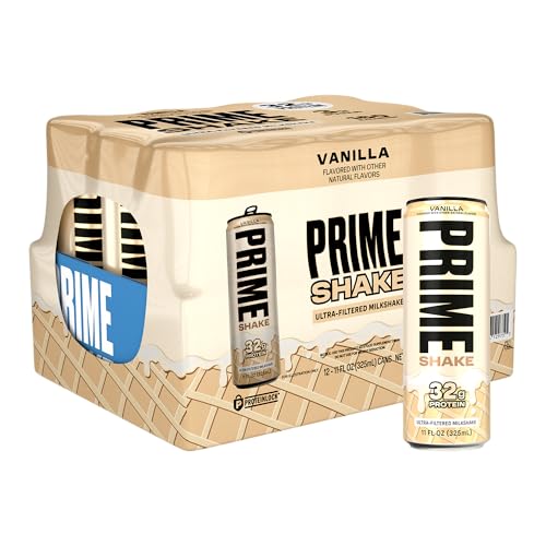 PRIME Vanilla Protein Shake, 12 Pack
