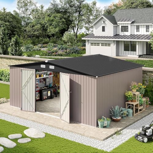 Aoxun Large Outdoor Storage Shed