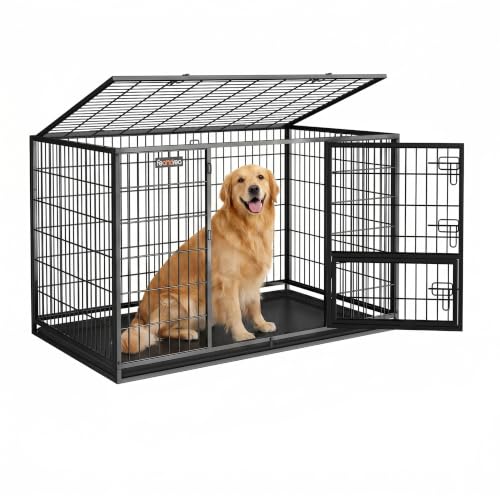 Feandrea XXL Heavy-Duty Dog Crate