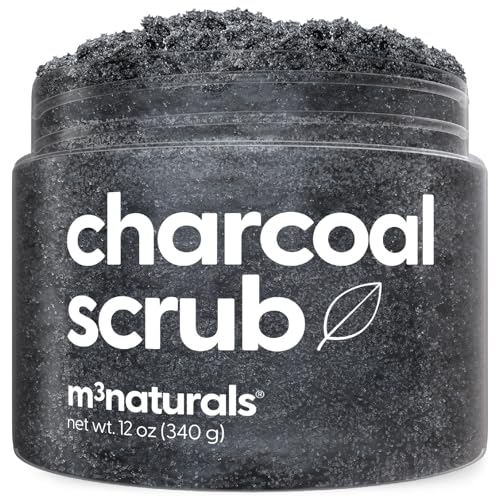 Charcoal Scrub Exfoliator by M3 Naturals