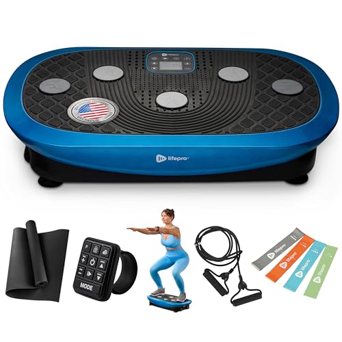 LifePro Rumblex Plus 4D Vibration Plate Blue