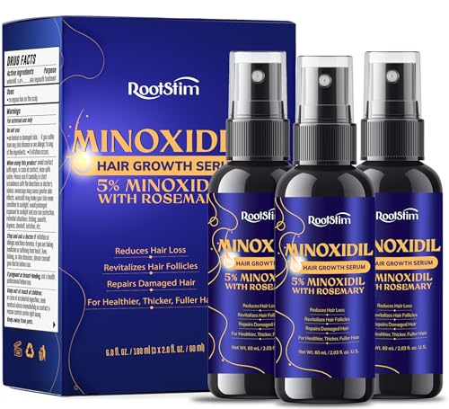 RootStim Extra Strength Minoxidil 3-Pack