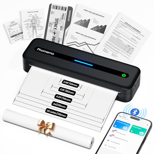 Phomemo Wireless Inkless Portable Thermal Printer