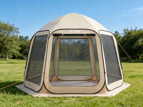 VEVOR Pop-Up Screen House Tent 10 x 9.2 FT