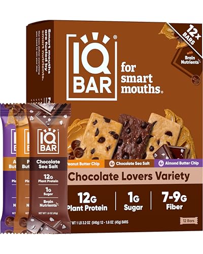 IQBAR Chocolate Lovers Protein Bars