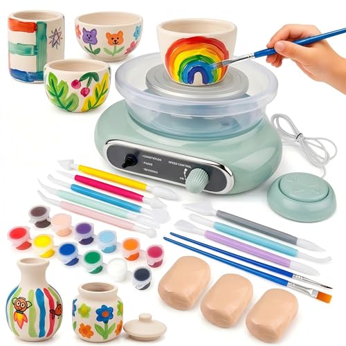 Jasthorine Kids Pottery Wheel Set