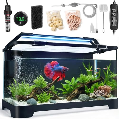 eWonLife Betta Fish Tank Starter Kit