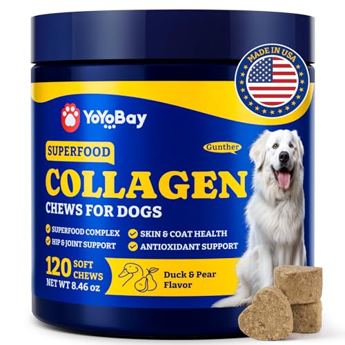 Collagen Soft Chews for Dogs, Duck & Pear Flavor
