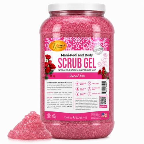 SPA REDI Sensual Rose Pumice Scrub Gel