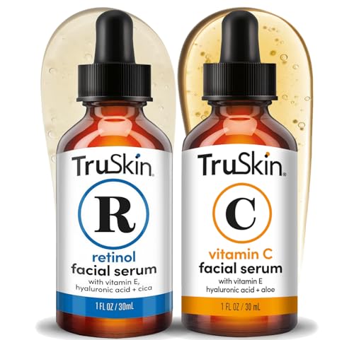TruSkin Naturals Retinol & Vitamin C Serum Duo