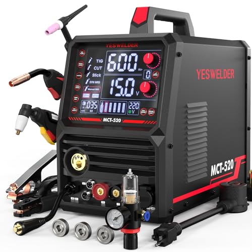 YESWELDER MCT-520 Multifunctional Welder & Plasma Cutter Combo