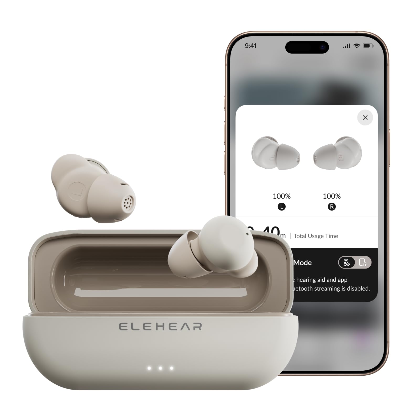 ELEHEAR Delight Bluetooth Hearing Aids