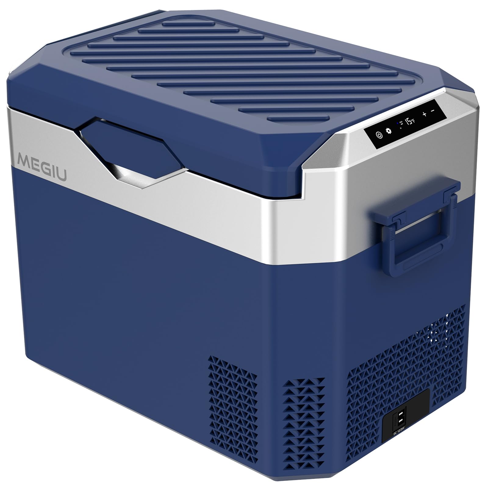 Megiu Portable Car Fridge 32 Quart 12V/24V