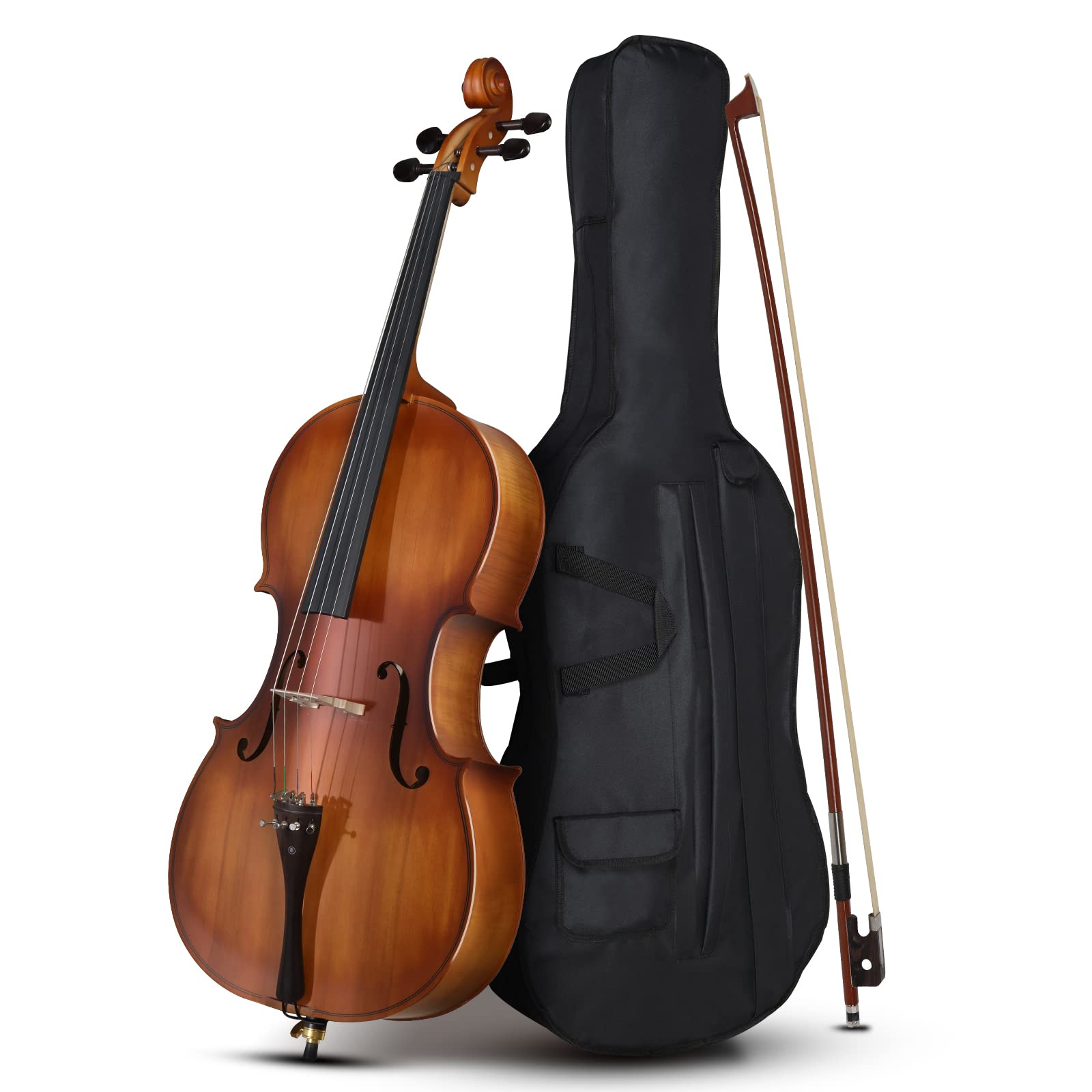 Ktaxon 4/4 Full Size Acoustic Cello Set