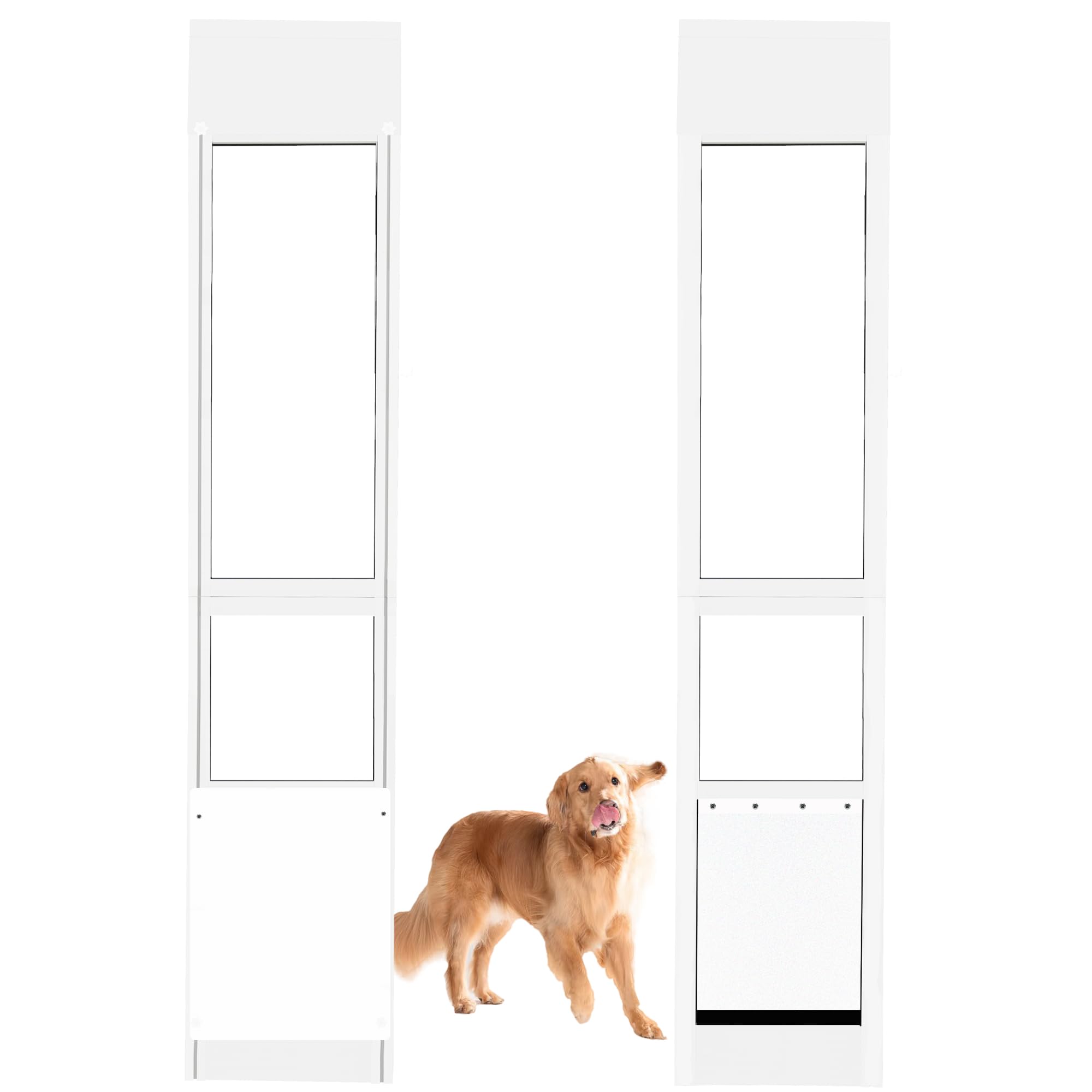 Dreampedal Large Dog Door for Sliding Glass