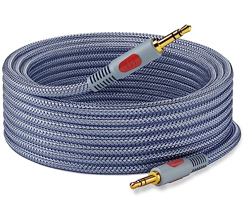 Ruaeoda 100 ft 3.5mm Audio Cable