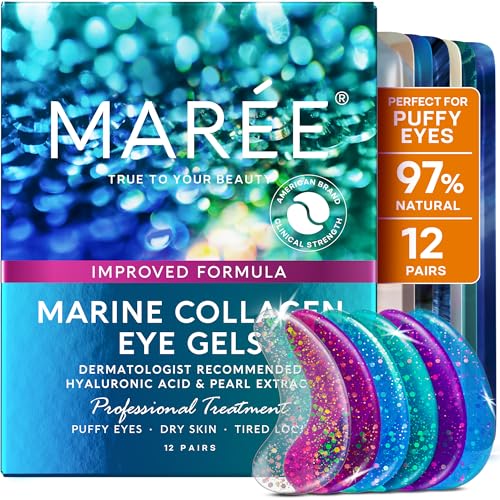 MAREE Eye Gels with Marine Collagen & Hyaluronic Acid