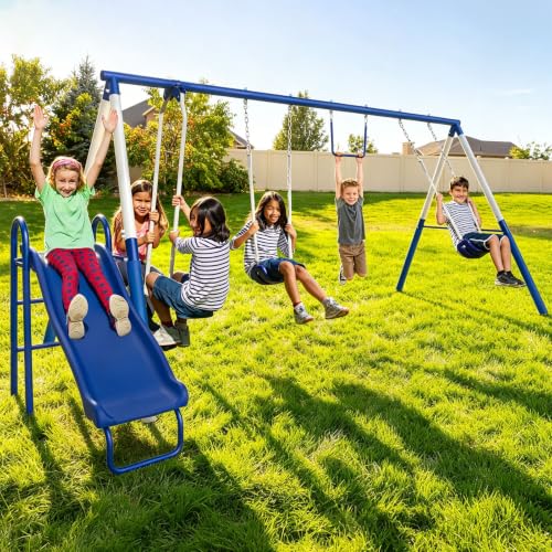 Sportspower Arcadia Kids Metal Swing Set