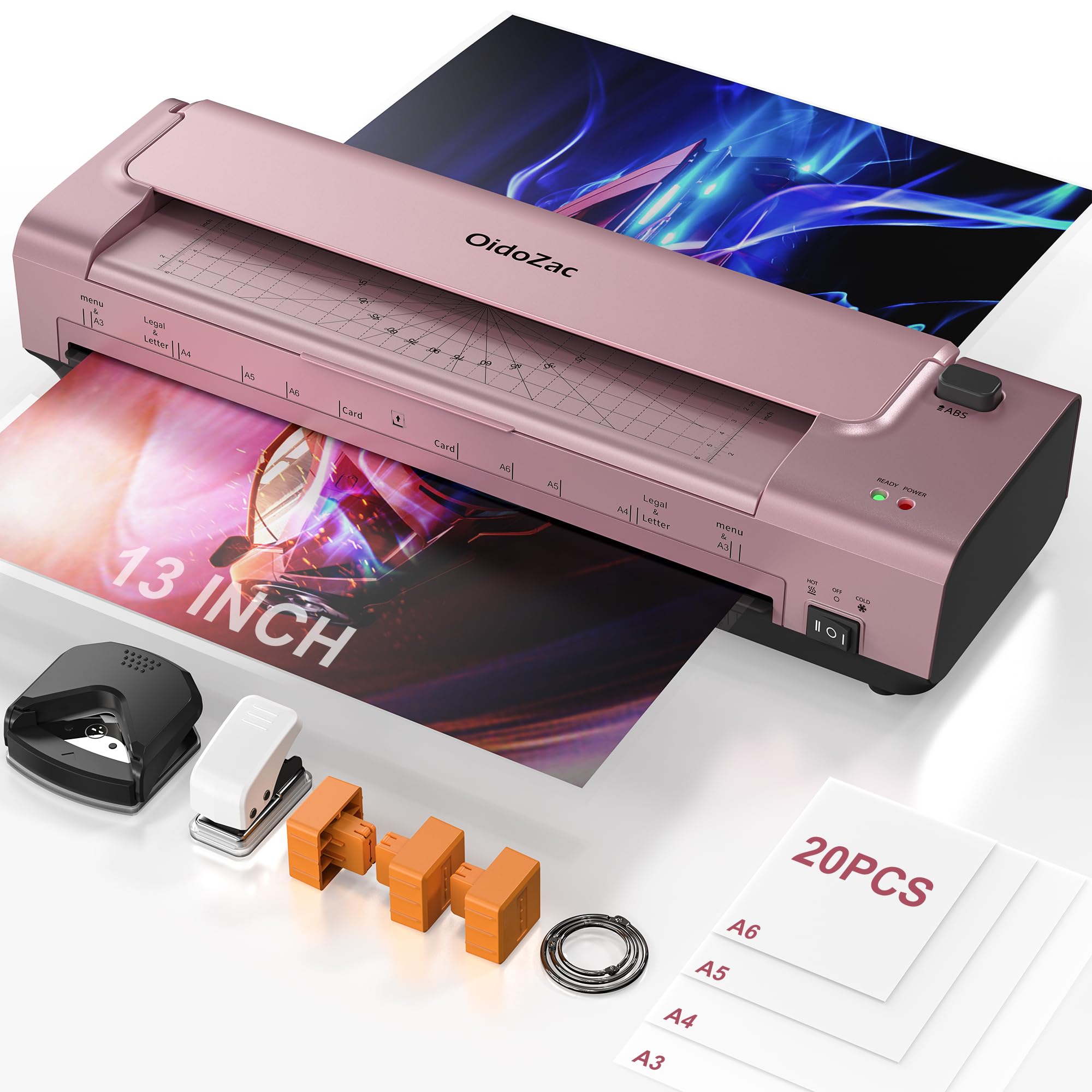 OidoZac 13 Inch A3 Laminator Kit