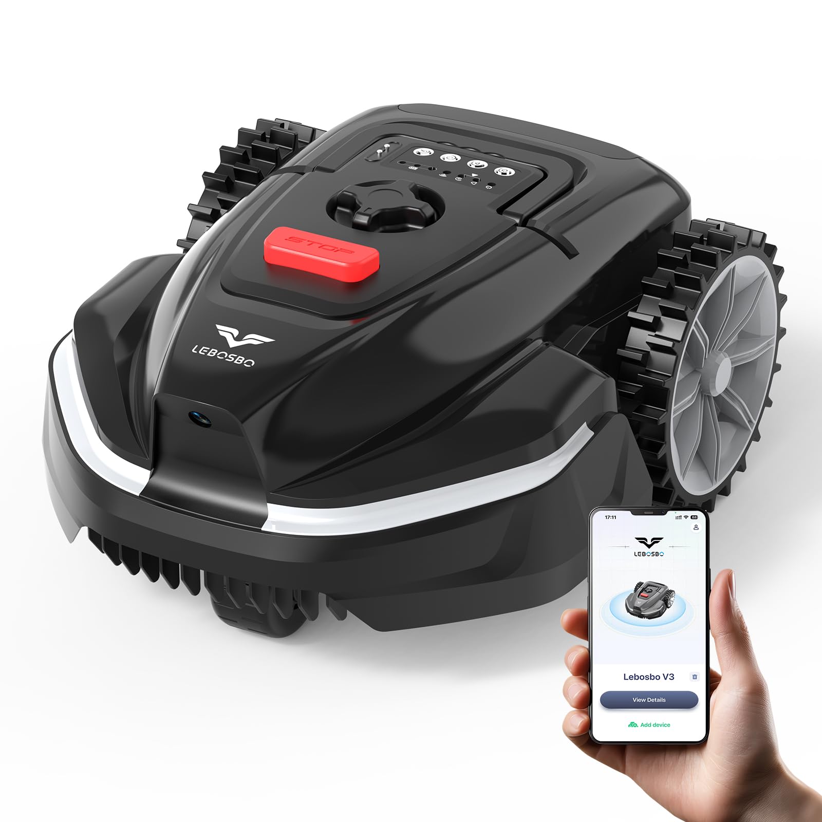 LEBOSBO V3 AI Vision Robotic Lawn Mower