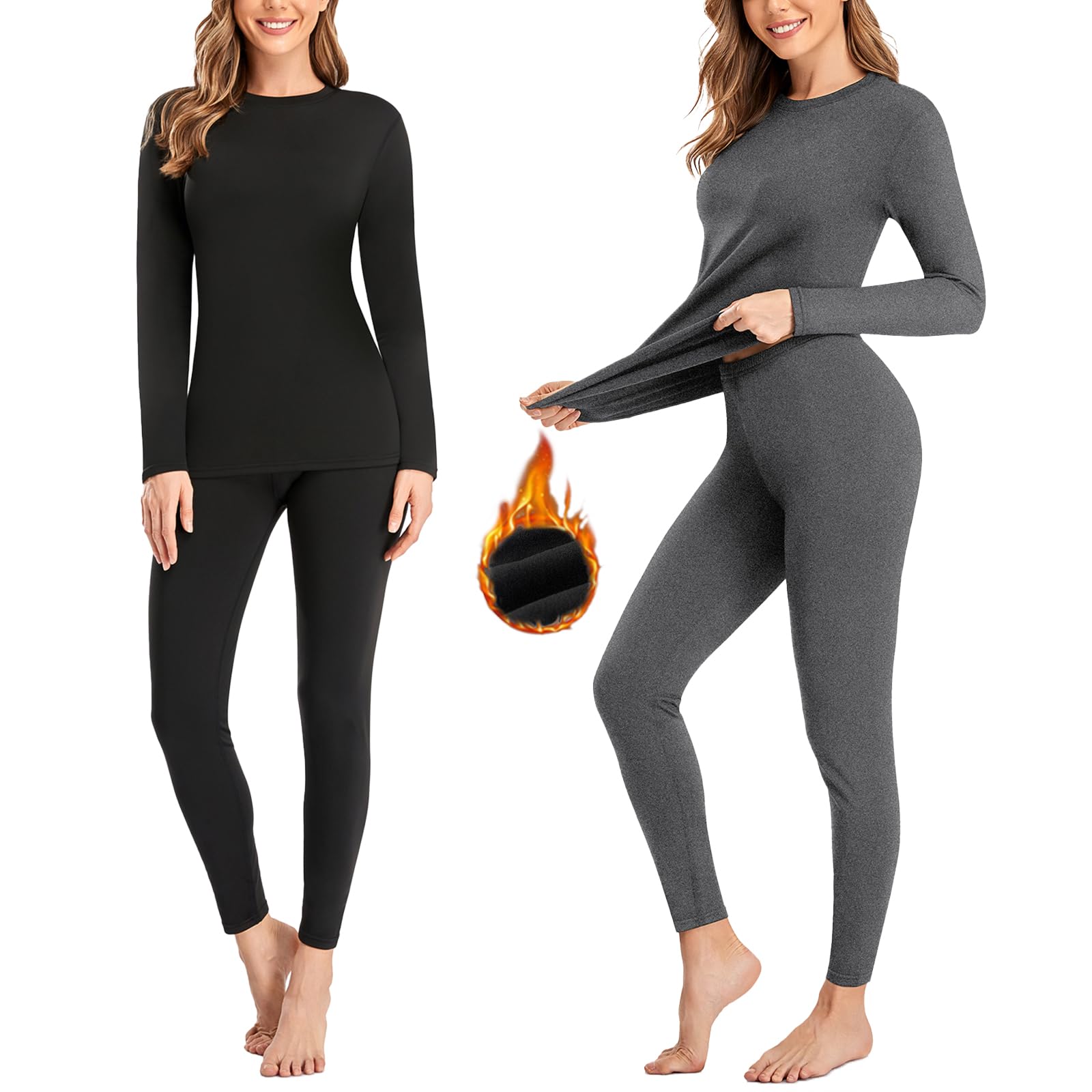 SIMIYA Women's Thermal Underwear Set