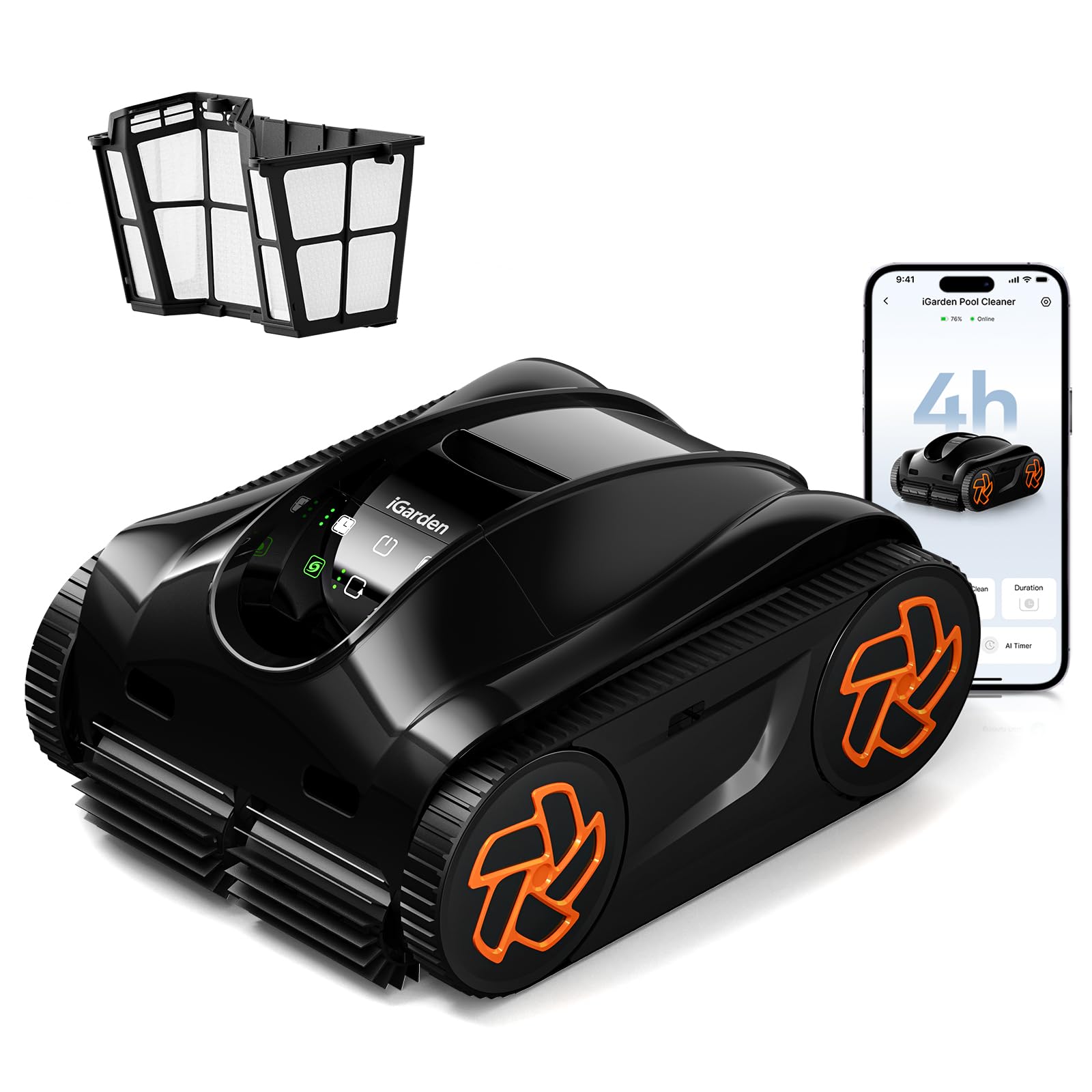 iGarden Robotic Pool Vacuum Cleaner