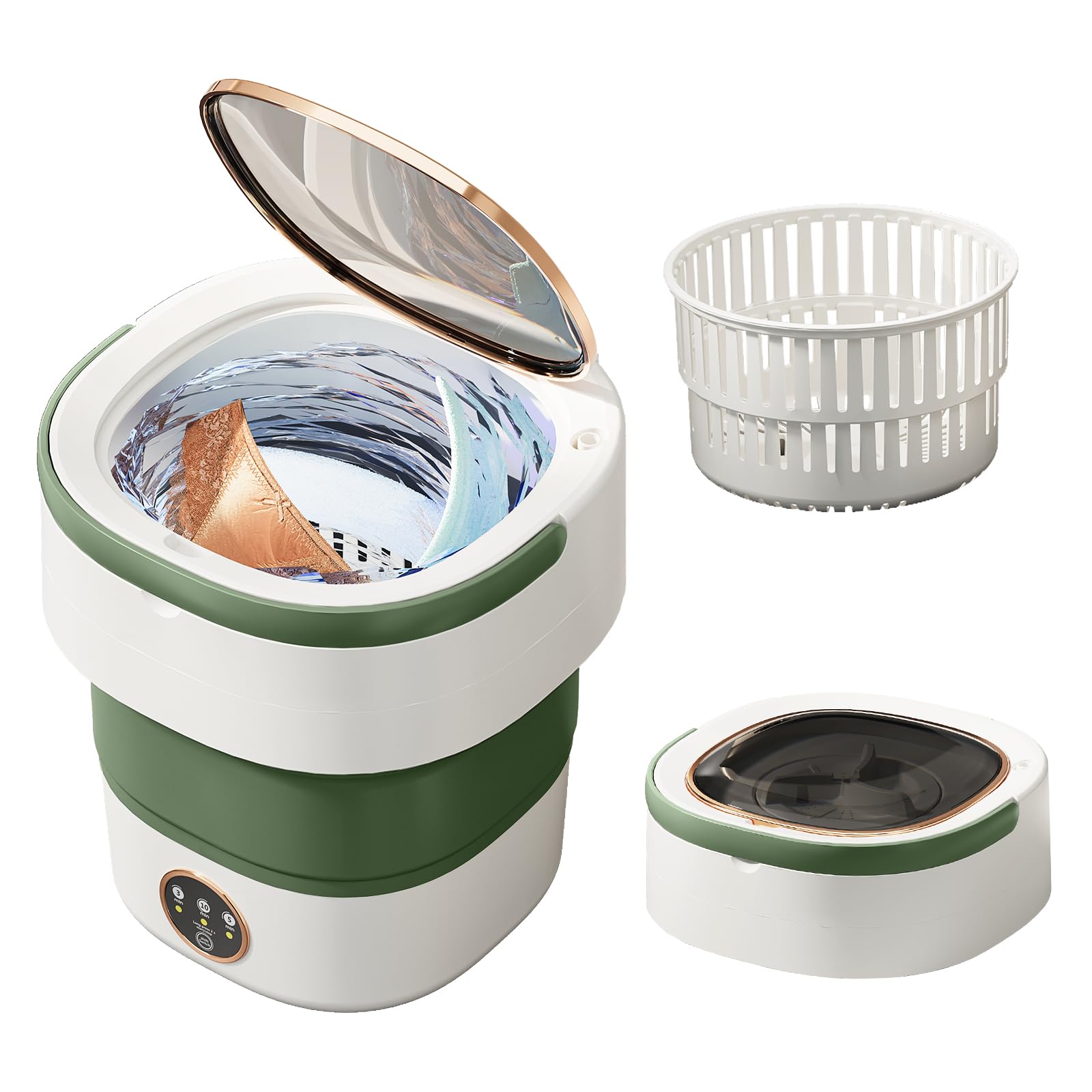 WLZRNZO Portable Folding Washing Machine