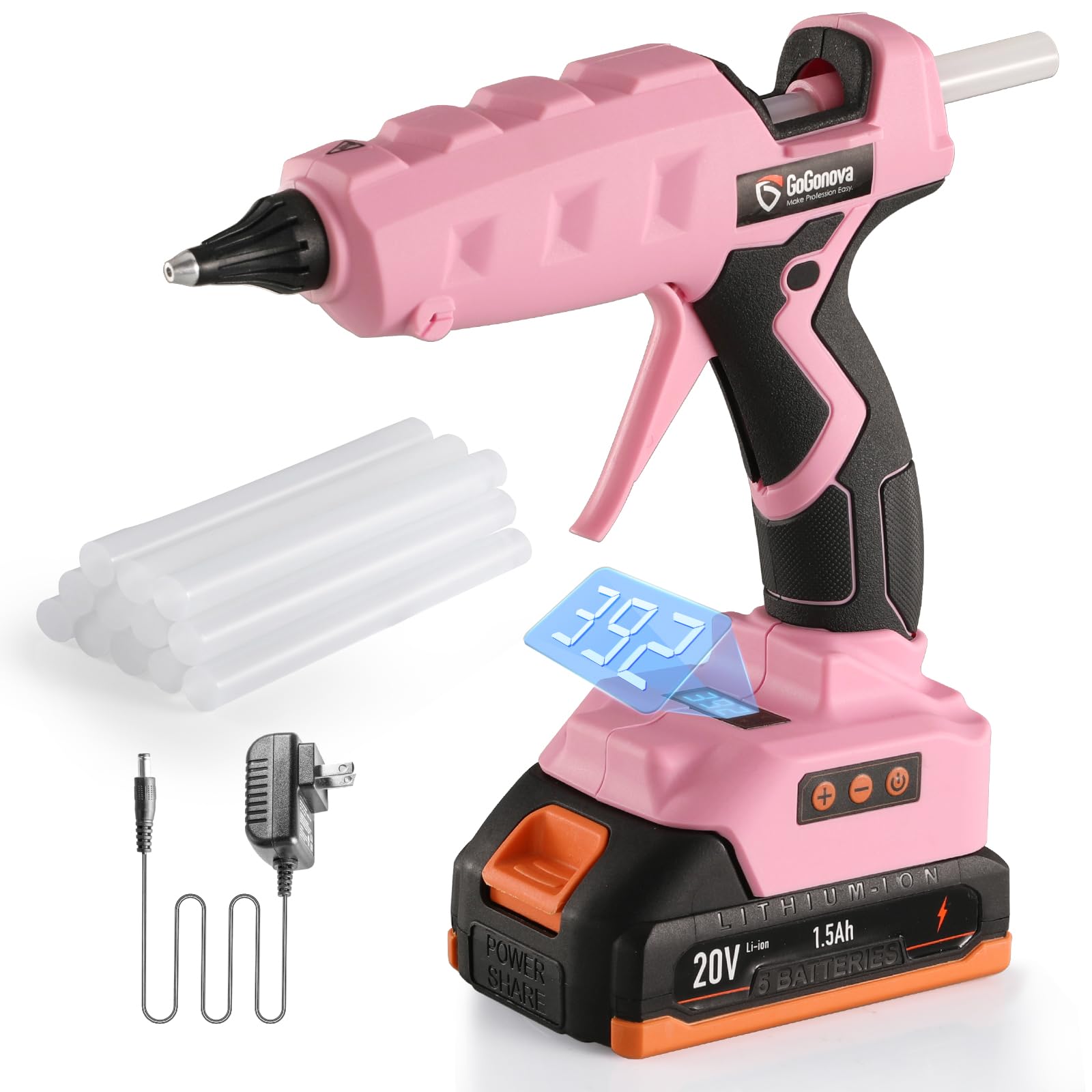 Gogonova Cordless Glue Gun