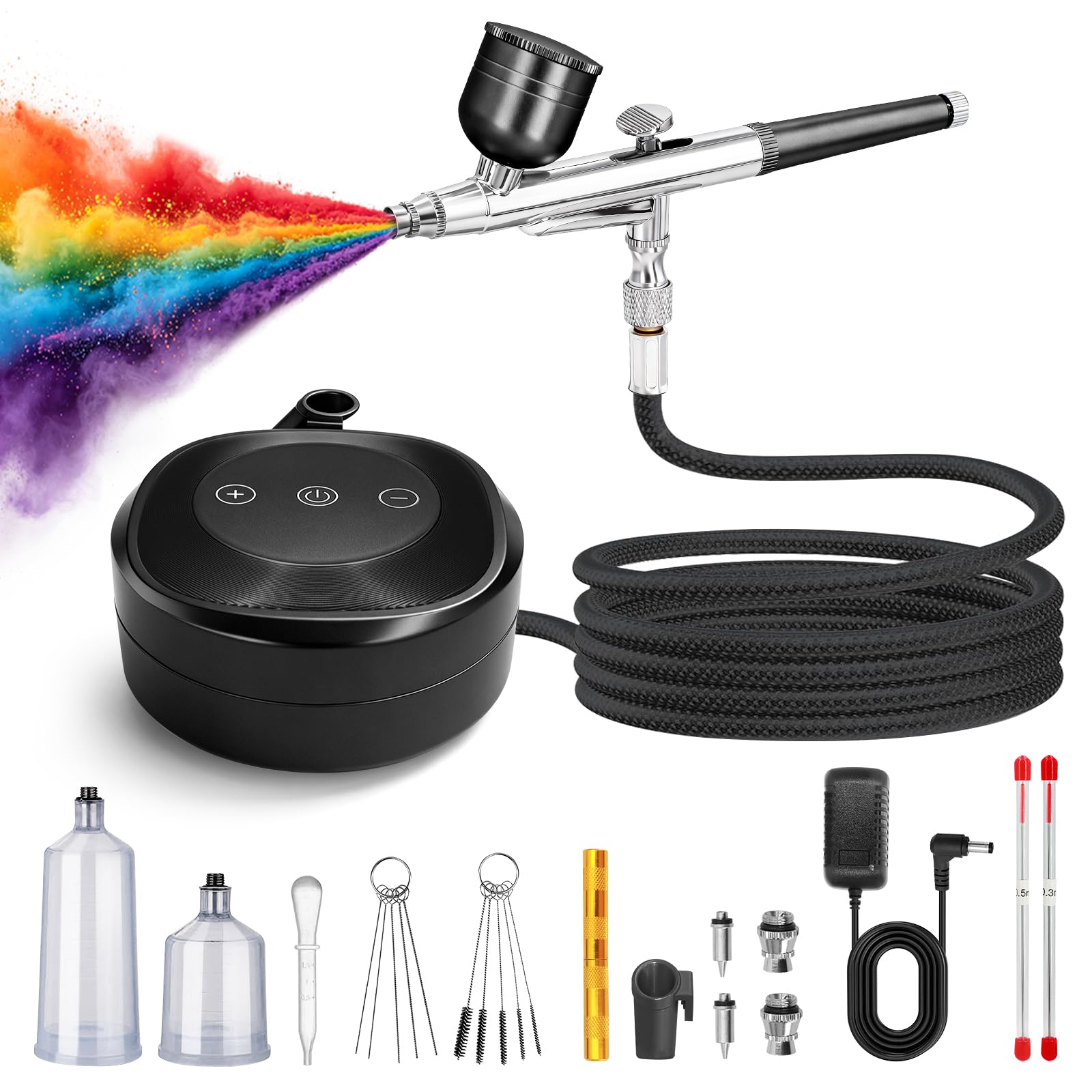 Nlapldy Airbrush Kit with Compressor