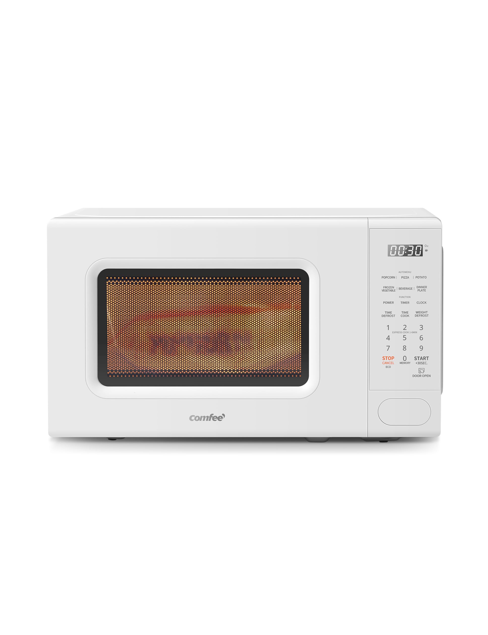 COMFEE Retro Microwave CMO-C20M1WH