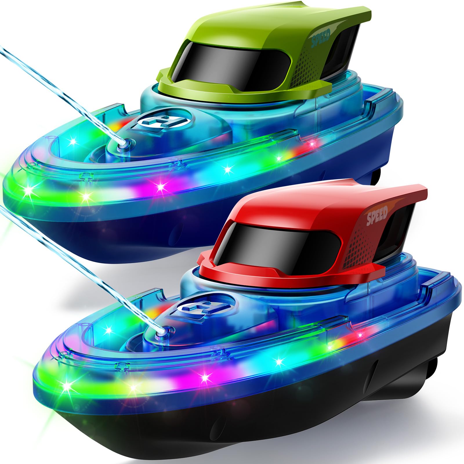 SYMA RC Boats for Kids with LED Lights