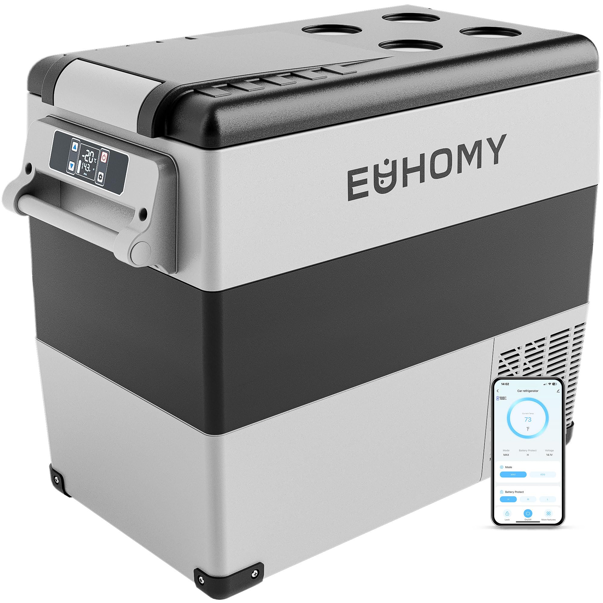 Euhomy 12 Volt Portable Fridge 59QT